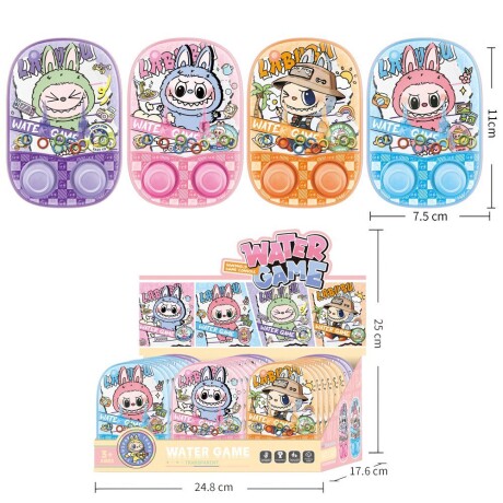 Juego de Agua Aritos Labubu 001