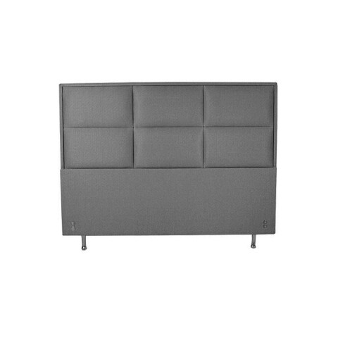 Cabecera Premium Extra King Swede 193 x 127 Chumbo