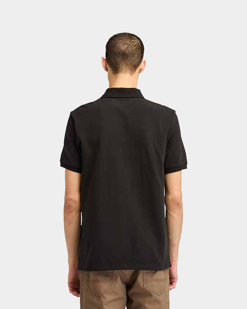 Polo Oyster River Manga Corta Regular Fit Hombre Black-pavement