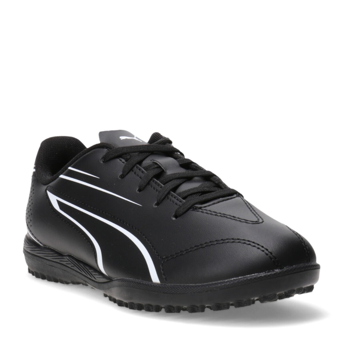 Championes de Fútbol 5 Infantiles Puma Vitoria TT - Negro - Blanco 