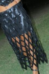 Tejido skirt Negro