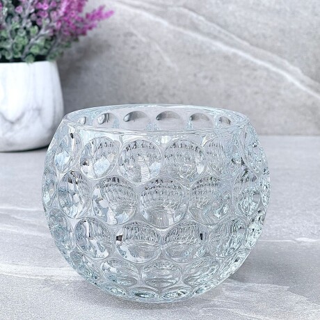 Porta Vela Vidrio Alto 13cm x Ø 13cm Porta Vela Vidrio Alto 13cm x Ø 13cm