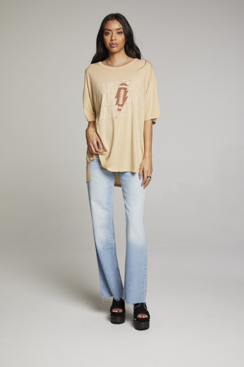 CAMISETA Beige