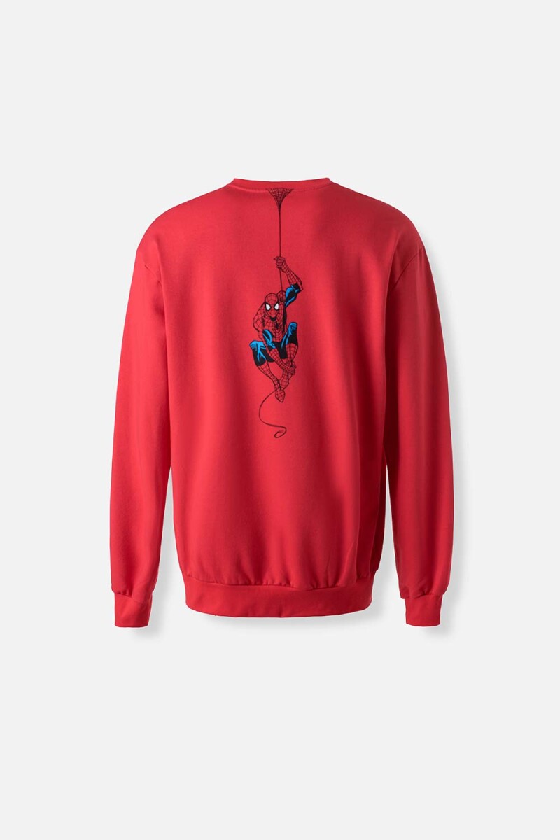 Buzo hombre Spiderman ROJO