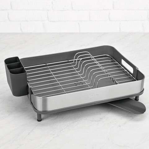 Escurridor para platos acero inox gris TF1614