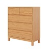 Cómoda 5 Cajones - Madera Maciza - Square Cómoda 5 Cajones - Madera Maciza - Square