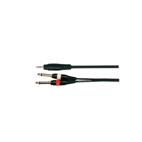 Cable Adaptador Soundking Bb3172m 3,5st A 2 1/4" Mono 2 Metros Cable Adaptador Soundking Bb3172m 3,5st A 2 1/4" Mono 2 Metros