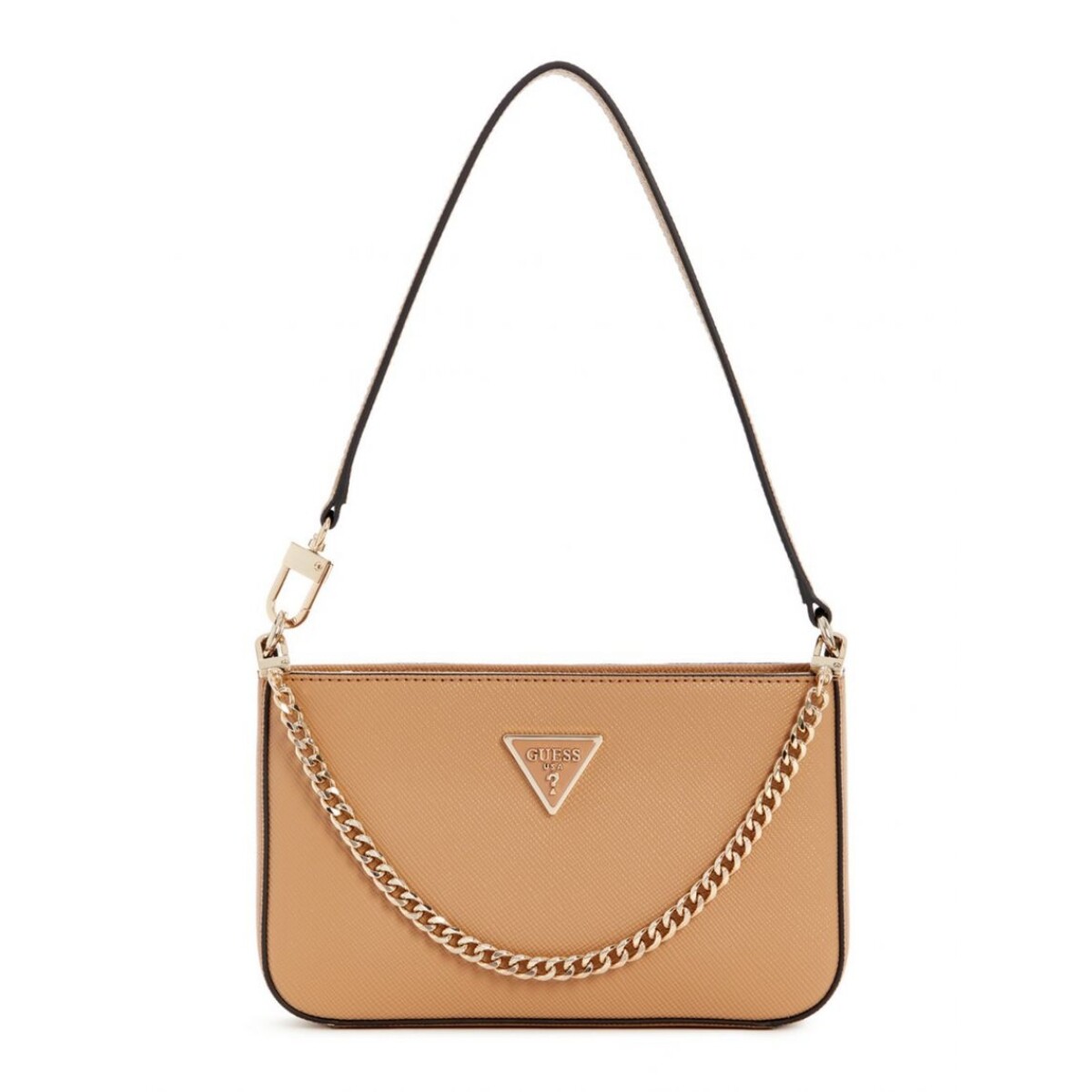 Cartera Guess Noelle Chica Beige 