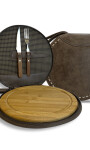 SET PARRILLERO MERINO TABACO