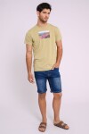 Remera estampada Verde