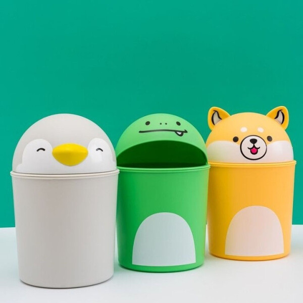 Papelera mini Family Dino