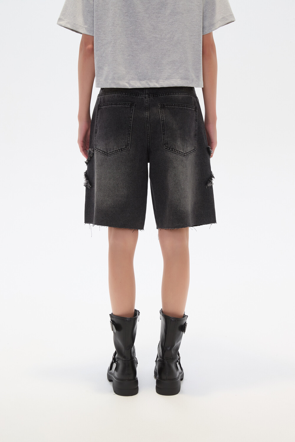 Bermuda Janet Gris Oscuro