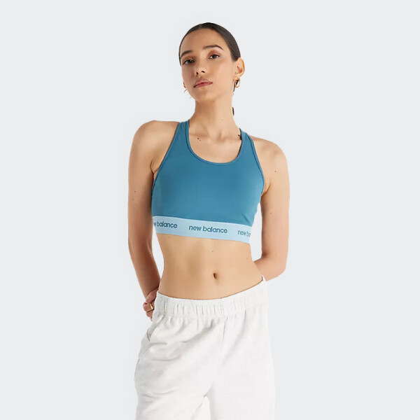 Top New Balance Sleek Azul