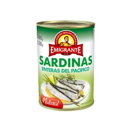 Sardinas al Natural 420g Emigrante Sardinas al Natural 420g Emigrante