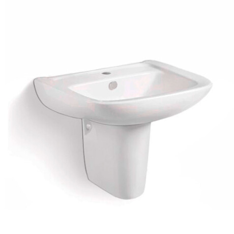 PEDESTAL 61X47.5X45CM PEDESTAL MALAWI BLANCO BRILLO 000