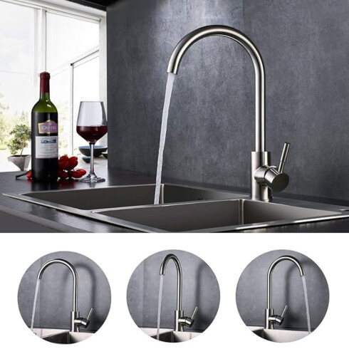 GRIFERIA DE LAVATORIO LINEA ALMADA AQUALIA ACERO INOX 35MM 000