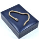 Pulsera En Oro 18K Rosa De 19 Cm Pulsera En Oro 18K Rosa De 19 Cm