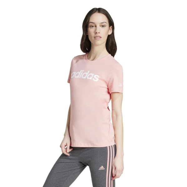 Remera Adidas Loungewear de Mujer - IY9190 Rosado