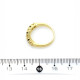 Anillo En Oro 18K Con Brillantes Y Zafiros. Engarce 4 Puntas Anillo En Oro 18K Con Brillantes Y Zafiros. Engarce 4 Puntas