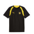 Remera de Hombre Puma Cap Tr.Jersey Negro - Amarillo