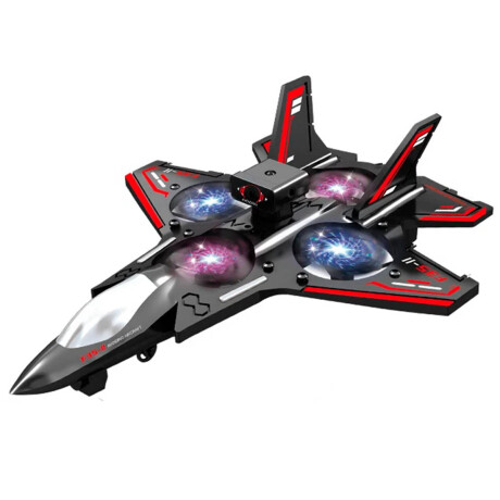 Avión Drone Jet Combate C/remoto Cámara Y 360° Luces Jug030210-m1