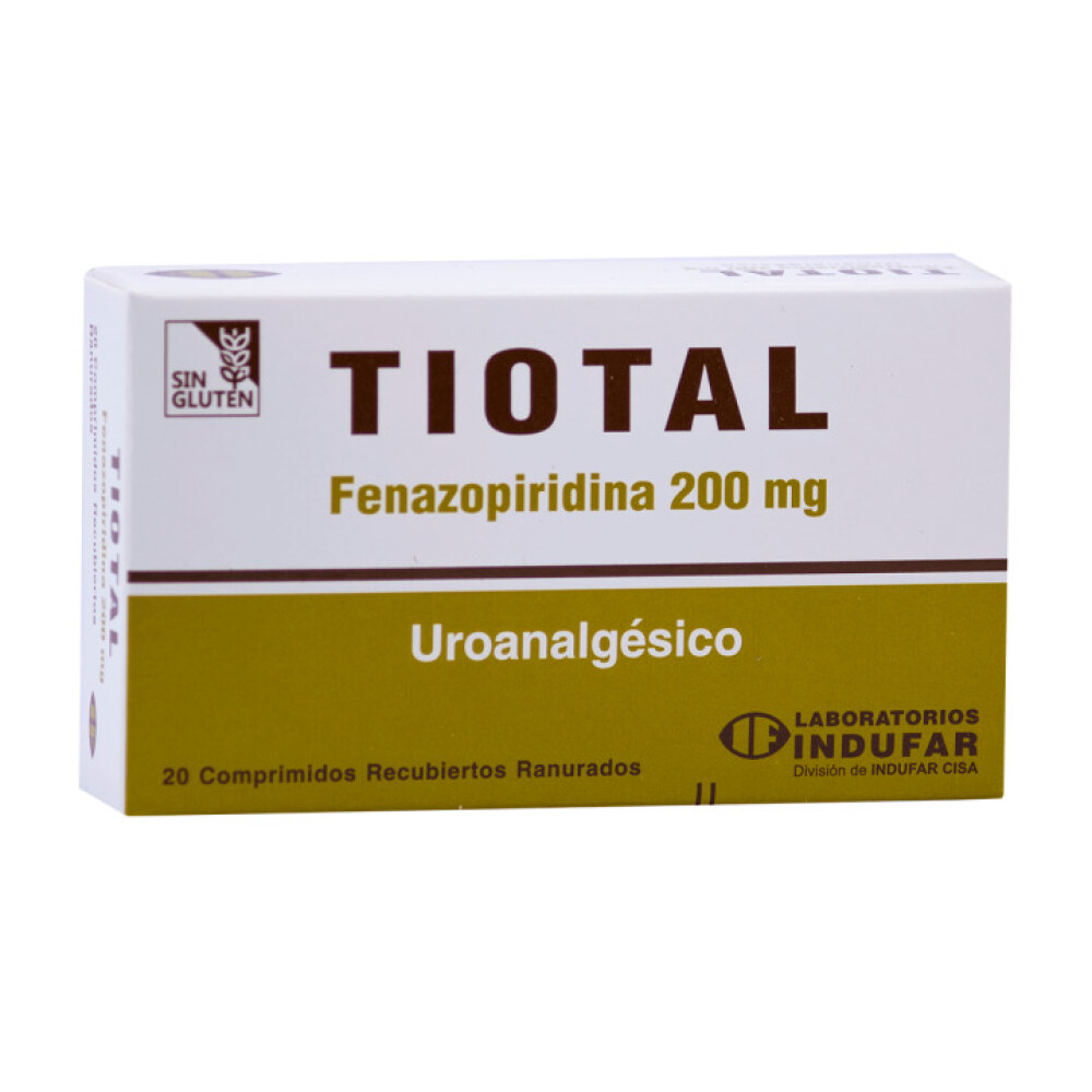 TIOTAL CJ X 20 COMPRIMIDOS única