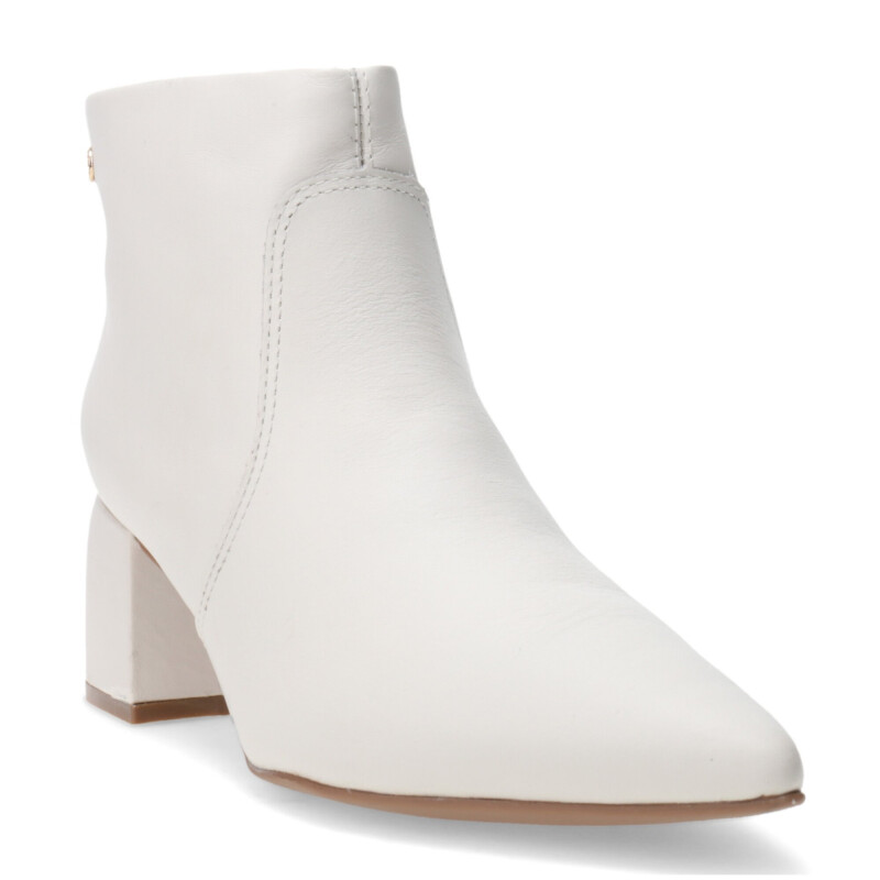 Botas de Mujer Bottero en punta de cuero Blanco