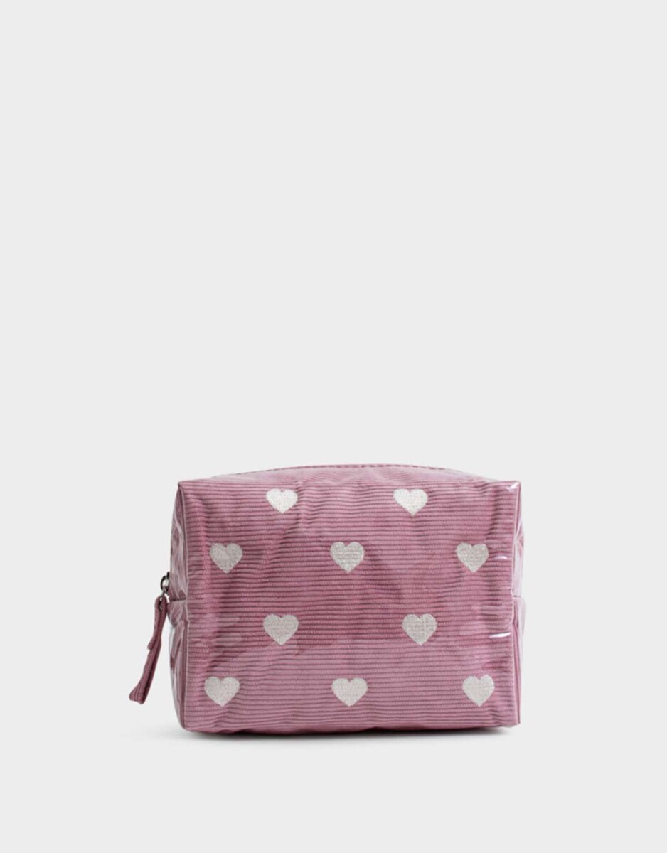 Porta Cosméticos - Rosa Viejo 