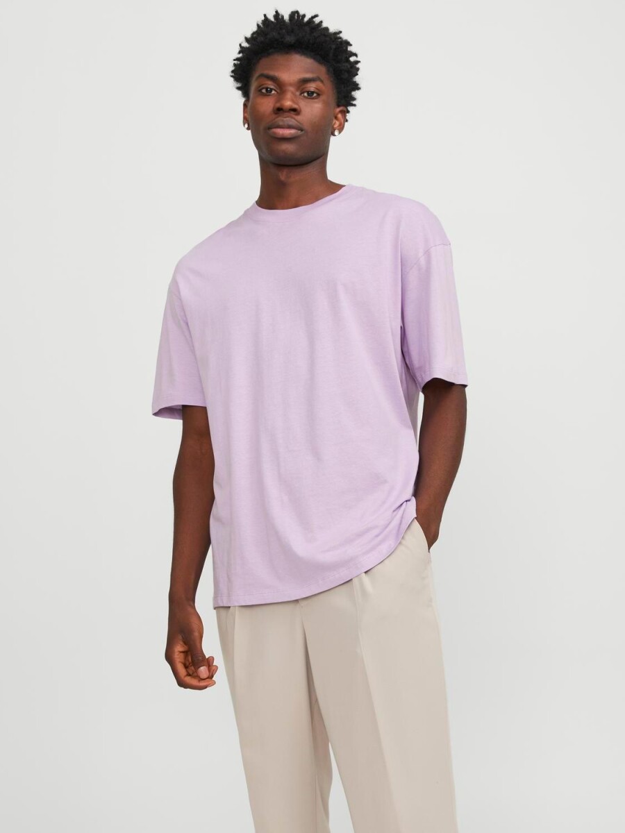 Polera Bradley Básica - Purple Rose 