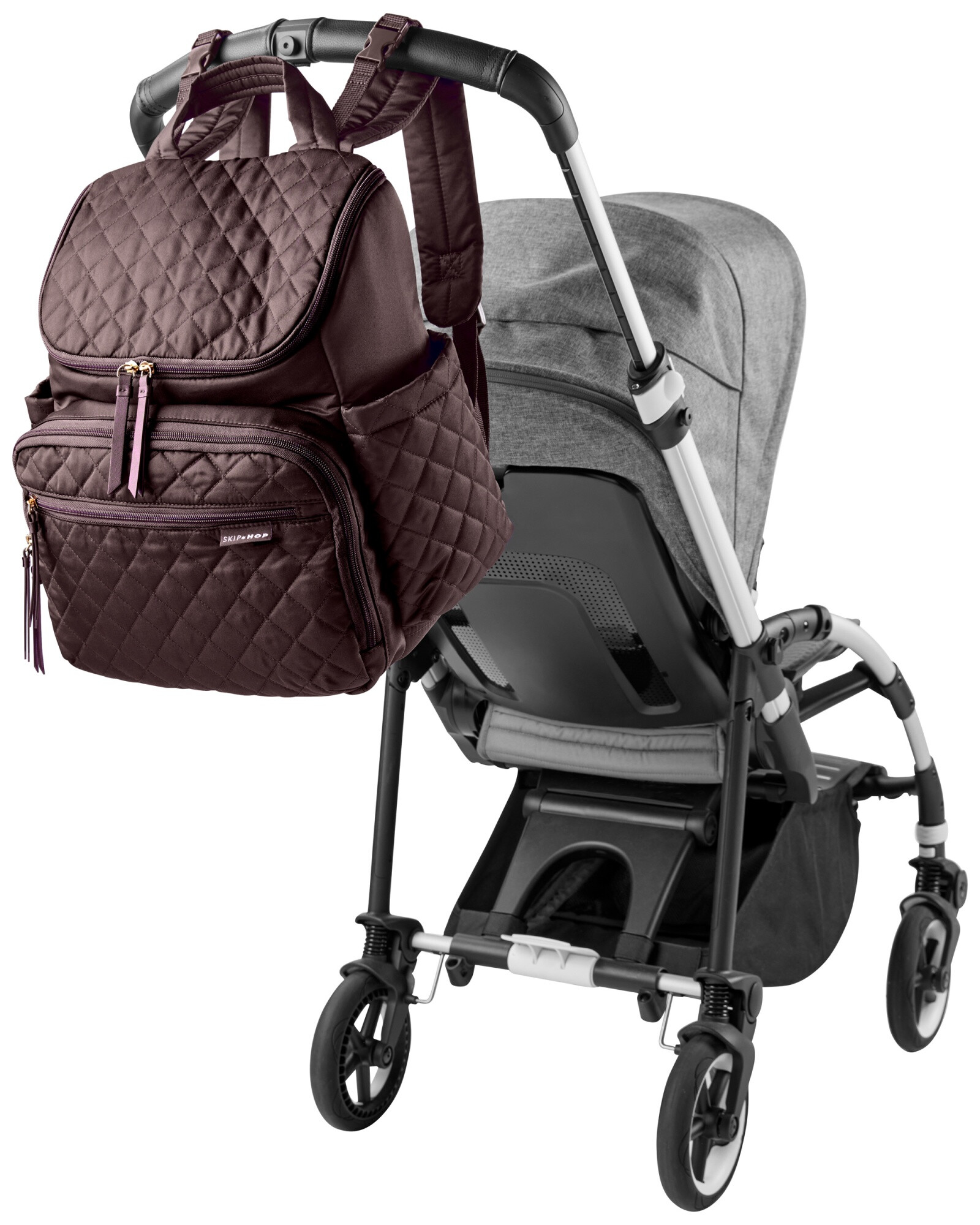 Mochila maternal Forma, chocolate Sin color