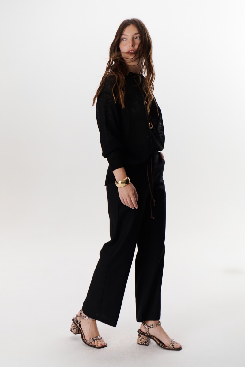SWEATER ATAR NEGRO