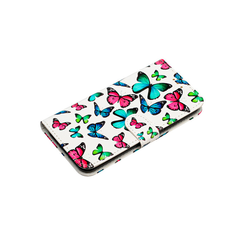 Flip cover Xiaomi Redmi 13C diseño mariposas Flip Cover Xiaomi Redmi 13c Diseño Mariposas