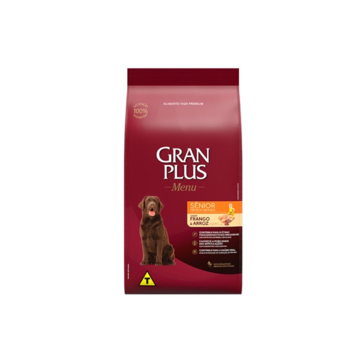 GRANPLUS MENU SENIOR MED-GDE POLLO & ARROZ 3KG 