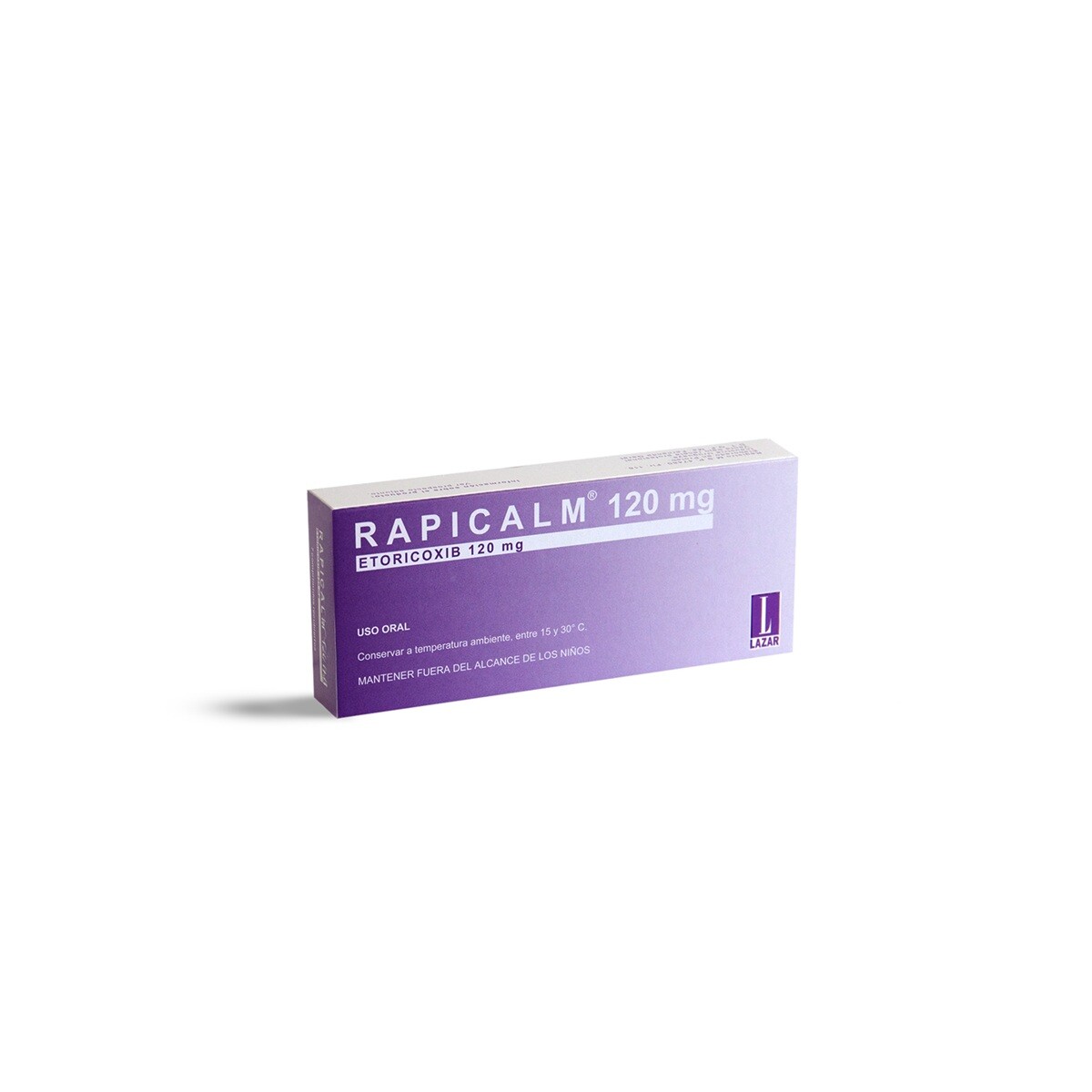 Rapicalm 120 Mg. 7 Comp. 