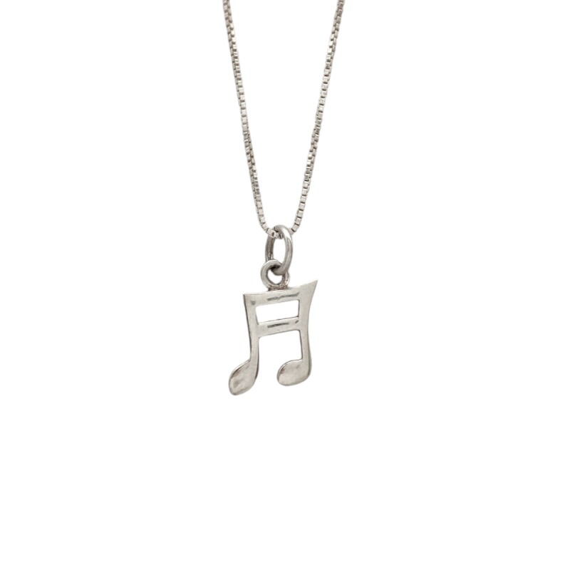 Conjunto Nota musical- Plata 925 - Sin Piedra- CJ3006 Sinpiedra