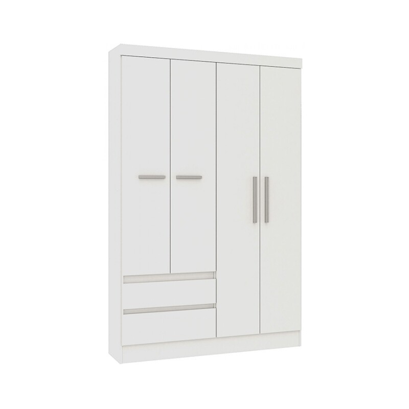Ropero Viena 4 Puertas 2 Cajones Blanco Ropero Viena 4 Puertas 2 Cajones Blanco