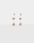 Aros Sets Premium Rose Set De Aros Premium - Dorado Oro Rosa