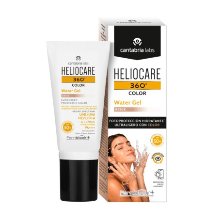Protector Solar Heliocare 360° Water Gel Beige FPS50 50ml Protector Solar Heliocare 360° Water Gel Beige FPS50 50ml