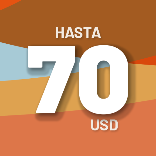 hasta 70 usd cyber junio25