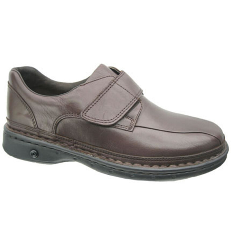 Zapato de Hombre Lombardino casual Diabetico Marrón