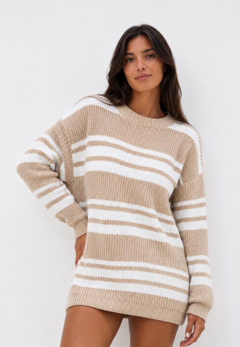 Buzo chenille BEIGE