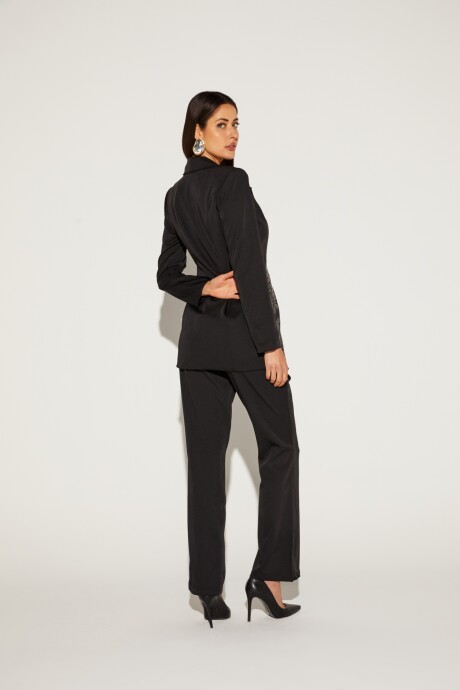 Blazer rosa Berna Negro