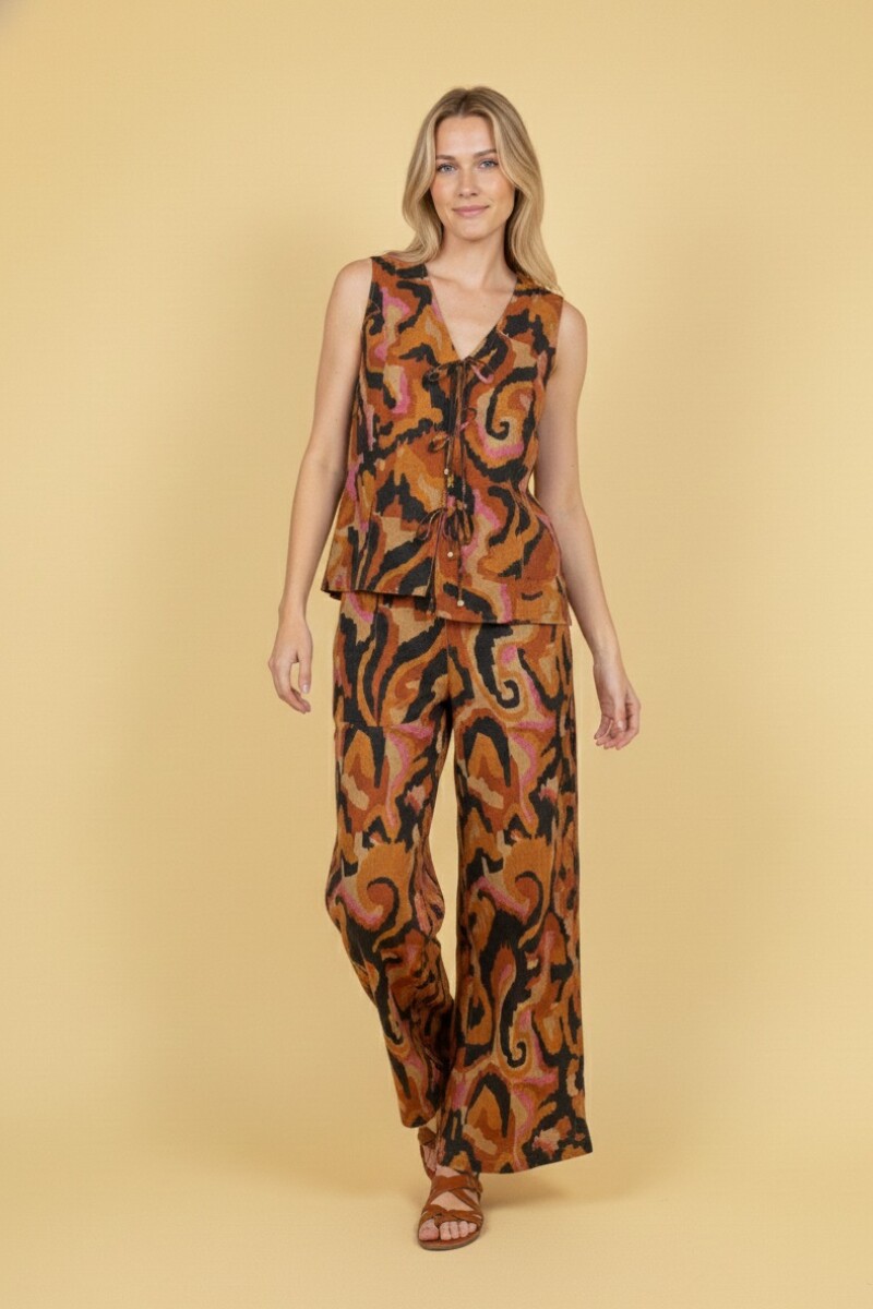 Chaleco Estampado. Chaleco Estampado.