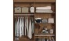 Ropero Buriti 4 Puertas - Linea Fit Marron