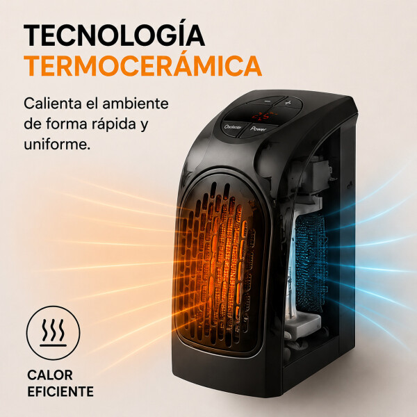 Calefactor 220v Portatil Tecnologia Termoceramica C Control Calefactor 220v Portatil Tecnologia Termoceramica C Control