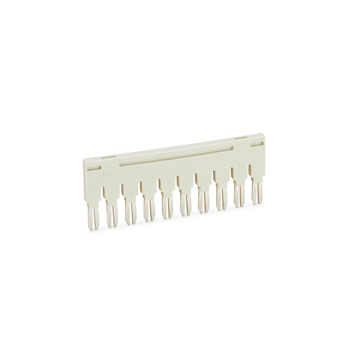 Puente para 10 bornes doble / triple piso 2,5mm² - WG1555 