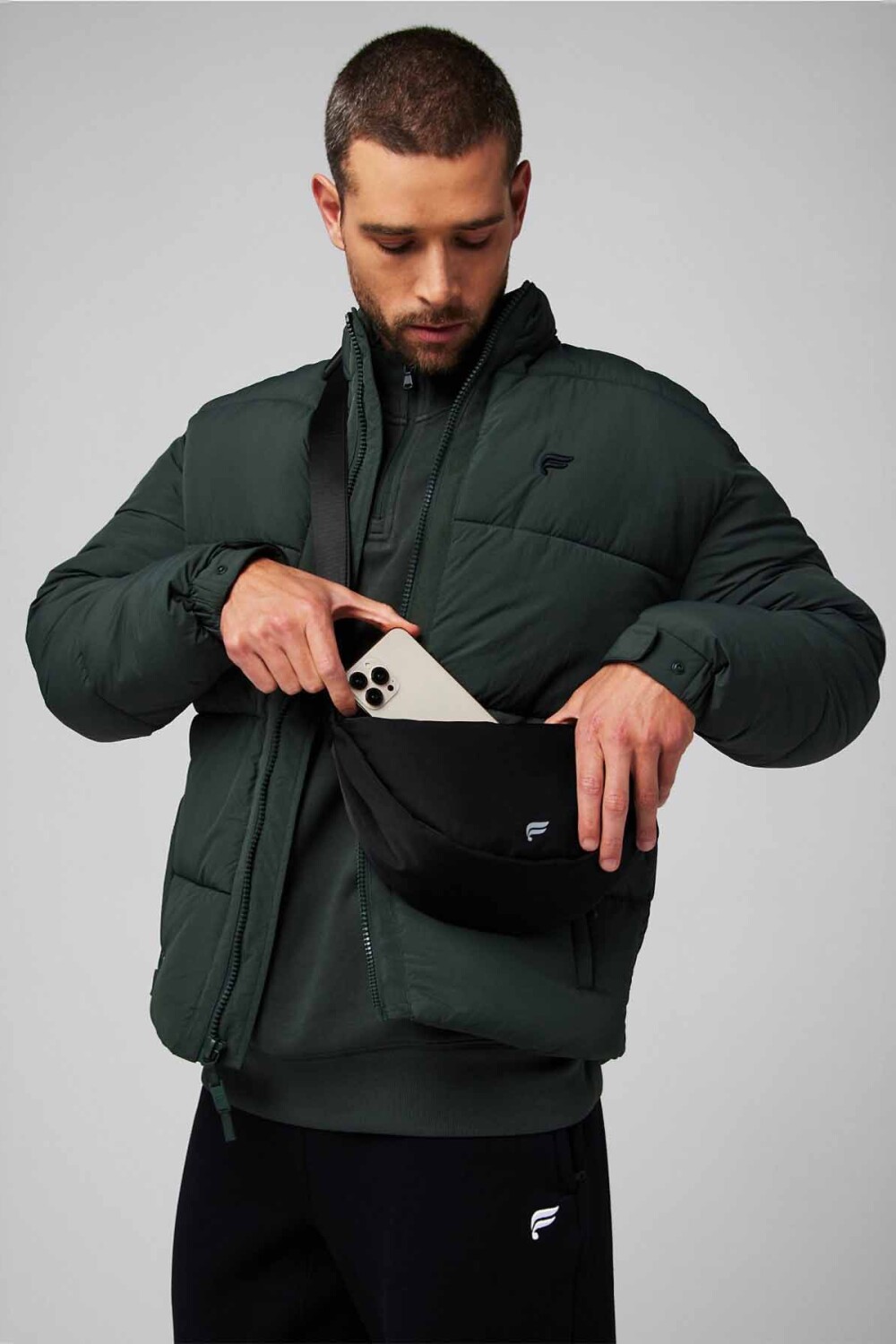 Bolso Cruzado The Sling Bag Unisex Black