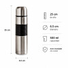 Termo Bala en Acero Inoxidable 500ml Termo Bala en Acero Inoxidable 500ml