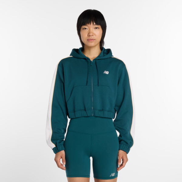 CAMPERA New Balance WOMAN JACKET MUJER WJ61B759AAV Verde Petroleo