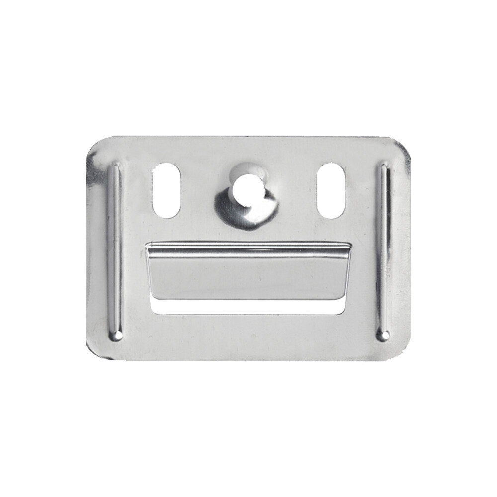 Pack De 200 Unidades De Clips Montaje (wpc) Color Plateado Pack De 200 Unidades De Clips Montaje (wpc) Color Plateado